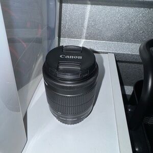 Canon Black Lens with Image Stabilizer